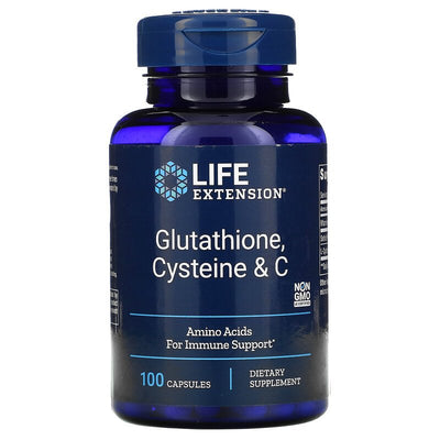 Glutathione, Cysteine & C 100 Vegetarian Capsules Best Price