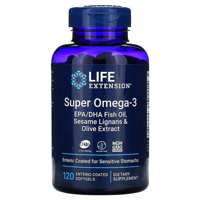 Super Omega-3 EPA/DHA 120 Sgels by Life Extension best price