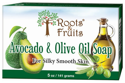 Roots & Fruits Avocado & Olive Oil Soap 5 oz