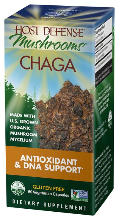 Host Defense Chaga 60 Vegetarian Capsules