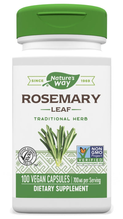 Rosemary Leaf 100 Vegan Capsules