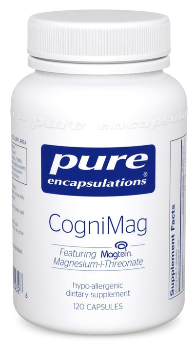 CogniMag Featuring Magtein Magnesium-L-Threonate 120 Capsules