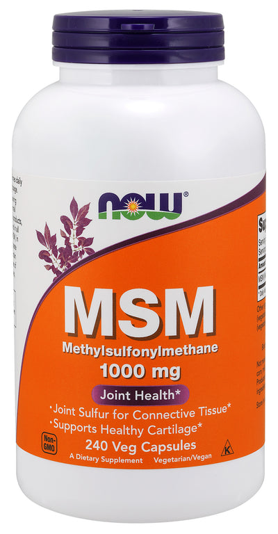 MSM 1000 mg 240 Veg Capsules